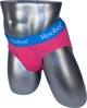 Чоловічі труси Roober 69236 2XL брифи малиновий однотонні - зображення 1