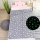 Плед "Звёзды" Magic Blanket светящееся в темноте 150 x 180 см Плюшевый плед - изображение 1