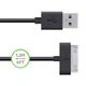 Кабель USB 30 pin black 1.2 м для iPhone 4, 4s, iPad, iPod touch - изображение 2