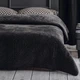 Покривало Home&You Minister 200x220 см Чорний - зображення 1