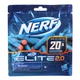 Набор патронов Hasbro для Nerf Elite 2.0, Нерф Элит 2.0, 20 штук F0040 - изображение 1