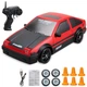 Машинка для дрифта на радиоуправлении HB Toys Toyota Sprinter 4WD / Тойота на радиоуправлении дрифт черная с красным - изображение 2