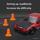 Машинка для дрифта на радиоуправлении HB Toys Toyota Sprinter 4WD / Тойота на радиоуправлении дрифт черная с красным - изображение 4