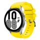 Ремінець для Zepp E - жовтий / ширина кріплення 20мм / силікон / Watchbands Gear (W47-1WB43158745) - зображення 1