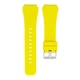 Ремінець для Zepp E - жовтий / ширина кріплення 20мм / силікон / Watchbands Gear (W47-1WB43158745) - зображення 2