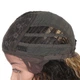 Парик на сетке Lace Wig Богемия тон 1B длинный черный мягкий, 100 см, термостойкое волокно - изображение 7
