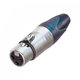 Коннектор XLR 3-pin female (мама) NEUTRIK NC3FXX - изображение 1