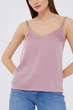 Шелковый топ ES.design ss2007.3 размер L розовый - изображение 2