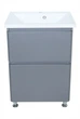 Тумба Bianco с умывальником Bianco 50 (2 ящика), бетон - изображение 3