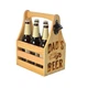 Ящик для 6 бутылок пива 0,5 л Happy Like Dad`s Beer 26х18х33 см (D114) - изображение 2