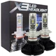 Комплект автомобільних LED ламп X3 H11 25W 6000Lm 6500K HeadLight, Світлодіодні LED лампи для автомобіля - зображення 1