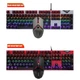 Механічна ігрова клавіатура FOREV FV-Q609 з мишкою, механічна rgb клавіатура клавіатура з мишкою - зображення 3