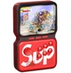 Портативная игровая ретро консоль Game Box Power Sup M3 900 в 1 Красная, игровая приставка на 900 игр 16 bit - изображение 1
