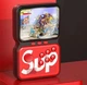 Портативная игровая ретро консоль Game Box Power Sup M3 900 в 1 Красная, игровая приставка на 900 игр 16 bit - изображение 10
