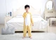 Пижама Кигуруми Слип Для Мальчиков Kigurumi Костюм Мишка Тэдди Рилаккума Желтый 165-175 см. (2031/2) - изображение 6