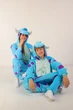 Пижама Кигуруми Слип Для Мальчиков Kigurumi Костюм Монстр Салли Саливан Корпорация монстров Голубой 155-165 см. (1049/2) - изображение 7