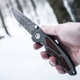 Нож складной Boker Leopard-Damast I Серый - изображение 6