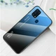 Защитный чехол Deexe Gradient Color для Samsung Galaxy M31 (M315) - Black / Blue - изображение 2