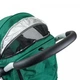 Прогулянкова коляска Yoya 175A+ Premium Edition Green зелений рама біла, колеса ч/б - зображення 3