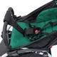 Прогулянкова коляска Yoya 175A+ Premium Edition Green зелений рама біла, колеса ч/б - зображення 7
