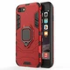 Чехол с подставкой Deexe Hybrid Case для iPhone SE 2 / 3 (2020 / 2022) / iPhone 8 / iPhone 7 - Red - изображение 4