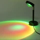 Світлодіодна підлогова RGB лампа захід сонця з пультом LED Sunset Lamp РГБ проекційний світильник-торшер і нічник від USB - зображення 10