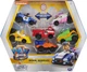 Игровой набор Spin Master Paw Patrol True Metal Movie Vehicles Gift Pack Щенячий патруль Тру Металл (6060428) - изображение 1