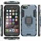Захисний чохол Deexe Hybrid Case для Apple iPhone SE 2 / 3 (2020 / 2022) / iPhone 8 / iPhone 7 - Blue - зображення 5