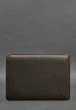 Шкіряний чохол BN для MacBook 14 дюйм, темно-коричневий Crazy Horse - изображение 4