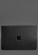 Чехол-конверт из мягкой кожи для MacBook на магнитах черный(BB_30002535) - изображение 2