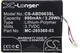 Аккумуляторная батарея X-Longer CS-ABD063SL / MC-265360-03 для Amazon Kindle 7 Kindle 8 Kindle X (890 mAh) - изображение 1