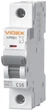 Автоматический выключатель VIDEX RS6 Resist 1п 40А 6кА тип С (VF-RS6-AV1C40) - изображение 1