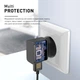 Зарядний пристрій LUXE CUBE 1А чорний, 5W, soft tuch - изображение 3