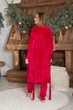 Комплект пижама брючная + халат Кмл1580 MiaNaGreen 5XL Малиновый - изображение 4