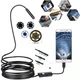 Камера эндоскоп с кабелем на 2 метра F7 мм USB/micro USB с подсветкой - изображение 1