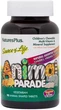 Детские жевательные Мультивитаминный комплекс Natures Plus Source Of Life Animal Parade 90 таблеток Ассорти (097467299801) - изображение 1
