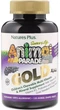 Жевательные Мультивитаминный комплекс и минералы для детей Nature's Plus Animal Parade Gold 120 таблеток в форме животных Виноград (097467299344) - изображение 1