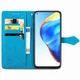 Протиударний Шкіряний Чохол Книжка Epic Art Case для Xiaomi Mi 10T / 10T Pro / Захисний з Візитницею / Ремінцем - Магнітної Кліпсою / Синій - зображення 5