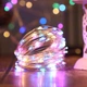 Светодиодная гирлянда LED капля росы 100led 10м на батарейках и USB Разноцветный - изображение 2