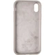 Чехол Fiji Silicone Case для Apple iPhone XS бампер накладка Full Soft Stone - изображение 3