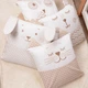 Постельный комплект в кроватку Baby Veres Smiling animals beige new 6 единиц 216.06.110*90 - изображение 3