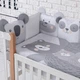 Постельный комплект с бортиками Baby Veres Zoo grey 6 единиц 216.25 - изображение 2