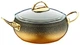 Каструля зі скляною кришкою OMS 3141-28-Gold 6.6 л 28 см - зображення 1