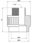 Муфта Alfa Plast PPR 40х1" 1/4 НР (APMTCX40114) - изображение 2