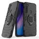 Ударостійкий чохол Transformer Ring for Magnet для Xiaomi Redmi Note 8T Чорний / Soul Black Без бренду - зображення 1