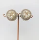 Серьги круглые свадебные с натуральным жемчугом Ksenija Vitali Silver pearl SB-44 - изображение 4