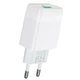 Зарядний пристрій Hoco C72Q 1USB 3A White - изображение 1