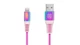 Кабель REAL-EL USB - Lightning (M/M), 1 м, Rainbow (EL123500051) - зображення 5