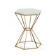 Кавовий стіл La Forma LIMIT AA0980R54 Бронзовий - зображення 1