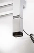 Электрический тэн у полотенцесушитель Terma ONE 30x40 с регулятором, хром (chrome) 300 Вт - изображение 1